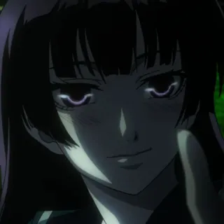 🕷 29772c6d Anime, Frau, Finger whatsapp sticker