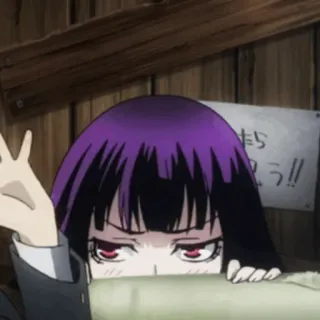 🥀 cd3f4aaa たら 殺そう!! Anime, Cartoon, Mädchen, Gucken, Süß, Illustration whatsapp sticker