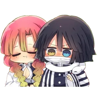 💖 56d9bd2f Anime, Manga, Lucu, Pasangan telegram sticker