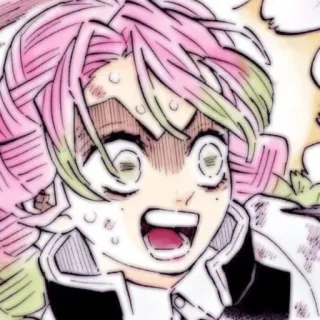 ✿Mitsuri Kanroji✿  @anime_sticks telegram stickers