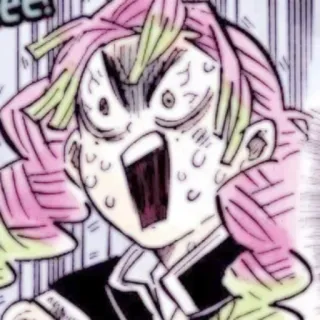 😱 db0bbdff Mitsuri Kanroji Demon Slayer Anime, Manga, Demon Slayer, Mitsuri Kanroji telegram sticker