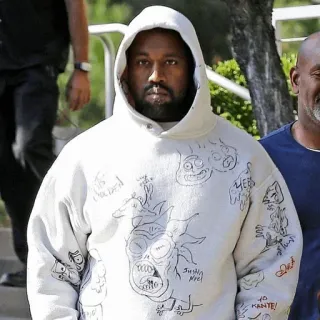 🧪 50ab842f Kanye West YO KANYE! знаменитость, стритвир, худи, канье whatsapp sticker