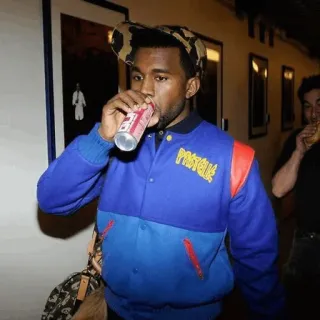 🧪 62490871 Kanye West kanye, рэпер, музыка, певец, куртка whatsapp sticker