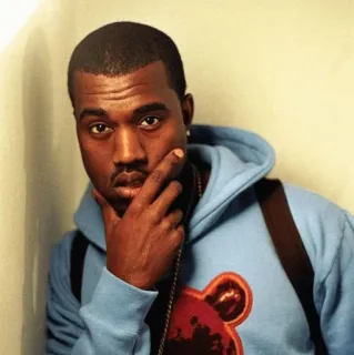 🧪 d8fb98bb Kanye West музыкант, рэпер, знаменитость, канье, вест whatsapp sticker