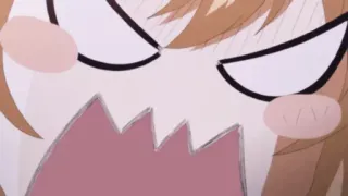 🙂 24d01589 anime, angry, cartoon, expression, mouth telegram sticker