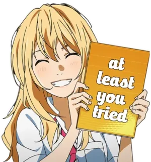 Kaori Miyazono [@Otakuzdream] telegram stickers