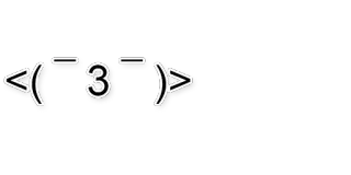 😗 790dee16 <(^-^ 3 ^-^)> 이모티콘, 카오모지, 3, 귀여운, 얼굴 telegram sticker