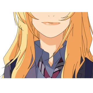 😕 6786cc54 Аниме, Мультфильм, Девушка, Блондинка telegram sticker