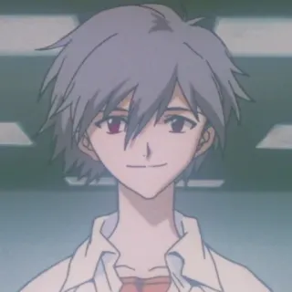 🧊 a7497db3 Kaworu Nagisa Neon Genesis Evangelion anime, kaworu, evangelion, nagisa, character telegram sticker