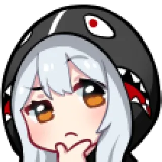 🤔 1e775497 Аниме, Манга, Персонаж, Стикер, Цифровое искусство, Чиби telegram sticker