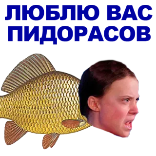 КАРАСЬ telegram stickers