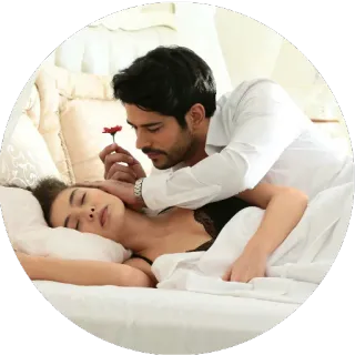 🖤 4fc2809f романтика, любовь, пара, отношения, сон, роза, нежность whatsapp sticker