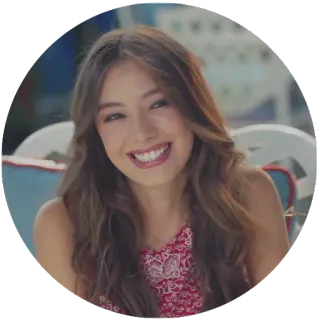 😊 87b9167e женщина, улыбается, портрет, человек, счастливая, красивая whatsapp sticker