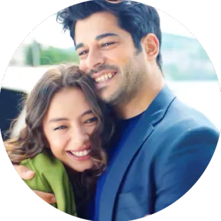 🖤 b360da4e пара, объятия, любовь, улыбается, нежный, романтика whatsapp sticker