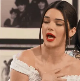 ✨ 34971f22 Kendall Jenner persoon, vrouw, beroemdheid, model, Kendall Jenner telegram sticker