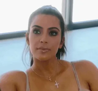 🐡 879b6872 Kim Kardashian bekende, reality tv, kim kardashian telegram sticker