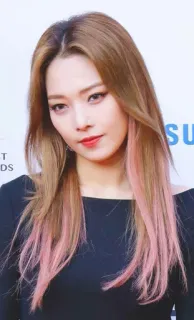 🌪 abbde7b5 donna, capelli, ritratto, persona, trucco, bellezza telegram sticker