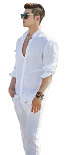 ⭐ f5d0e509 man, fashion, sunglasses, style, summer whatsapp sticker