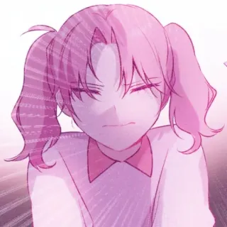 🛍 7f8d1d21 Anime, Manga, Rambut pink, Gadis, Ilustrasi, Kartun telegram sticker