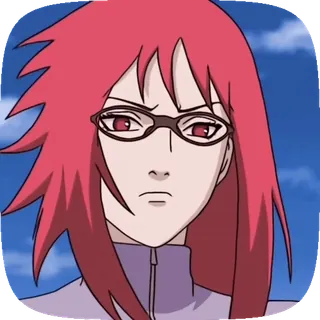 ☀️ e72d39b6 Karin Naruto Anime, Desenho animado, Fanart, Naruto, Karin whatsapp sticker