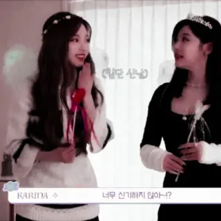 ٬ ⋆ karina ─ @jajankripik whatsapp stickers