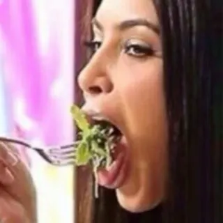 Kardashian WIGS whatsapp stickers