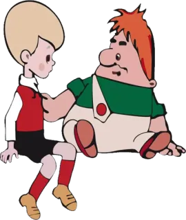 Малыш и Карлсон whatsapp stickers