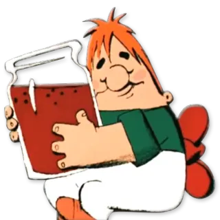 ❤ 0b7370e4 การ์ตูน, เครื่องดื่ม, ขวด, สีแดง, แอลกอฮอล์ telegram sticker