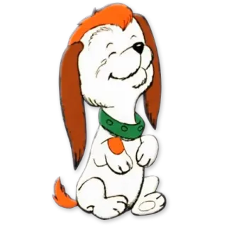 🐶 8715dfa4 หมา, ลูกหมา, การ์ตูน, สัตว์ telegram sticker