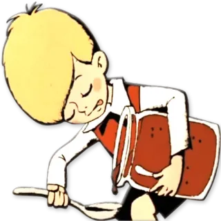 💧 b31d7415 การ์ตูน, ขวดโหล, ช้อน, เด็ก, เด็กผู้ชาย, อาหาร telegram sticker