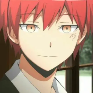 🙂 79ac1831 Karma Akabane Assassination Classroom Аниме, Манга, Рыжие волосы, Карма, Акабанэ, Класс убийц telegram sticker