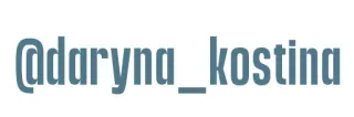 😍 6b5b060c @daryna_kostina username, social media, instagram telegram sticker