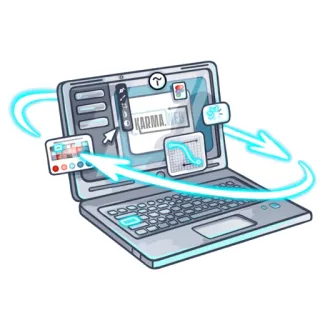 КАРМА-girl telegram stickers