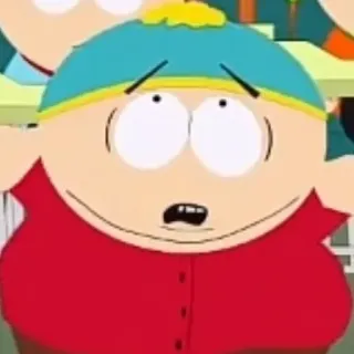 😨 4ebc6669 Eric Cartman South Park Kartun, South Park, Eric Cartman, Karakter, Komedi, Animasi telegram sticker