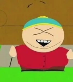 😆 e1d7eefd Eric Cartman South Park Kartun, Komedi, Lucu, South Park, Eric Cartman, Animasi telegram sticker