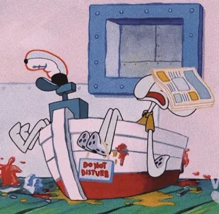 💎 8bd618ab Squidward Tentacles Spongebob Squarepants DO NOT DISTURB Spongebob, Squidward, Cartoon, Do not disturb, Sleep, Funny, Nickelodeon telegram sticker