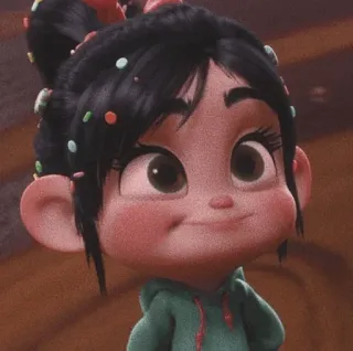 💎 f4579d5a Vanellope Wreck-It Ralph cartoon, character, animated, Wreck-It Ralph, Vanellope, disney telegram sticker