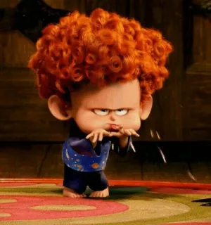 💎 fc9dd9e0 Dennis Hotel Transylvania Dennis, Hotel Transylvania, cartoon, cute, monster, animation telegram sticker