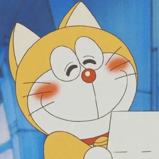 💮 df7fd21f Doraemon anime, cartoon, cat, doraemon, character whatsapp sticker