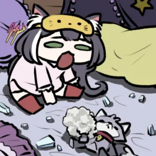 Karyl Cat Redraw Pt.1 @KarylCat whatsapp stickers