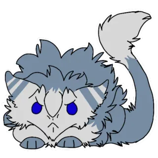 😤 c5aa5523 kat, schattig, dier, sticker telegram sticker