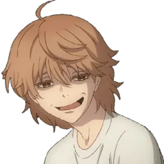 😅 d014e233 anime, manga, character, portrait, cartoon, illustration telegram sticker