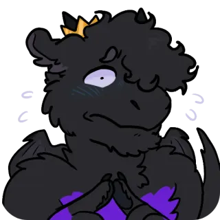 😳 9afb7561 uwu uwu, Emotikon, Reaksi, Lucu, Karakter, Ekspresi whatsapp sticker