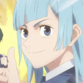 🪵 6a548343 动漫, 卡通, 插画, 角色, 女孩, 赞 telegram sticker