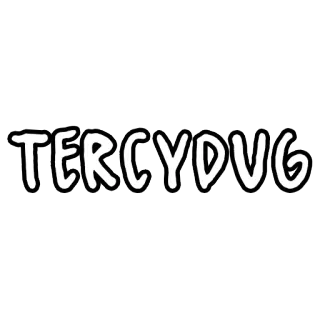 🔨 683bf681 TERCYDUG text, sticker, font, typography whatsapp sticker