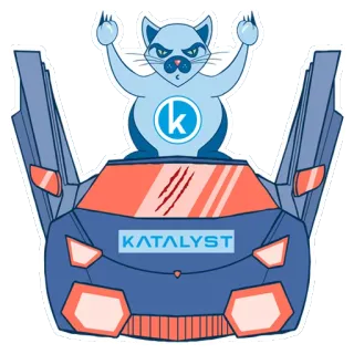 Katalyst Kats! telegram stickers