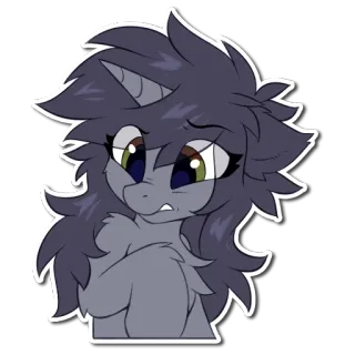 😬 a3901dac pegatina, dibujo animado, animal, furry, antropomórfico whatsapp sticker