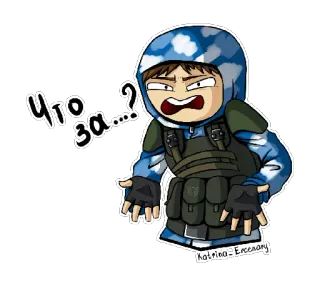 🤔 0c68a1b0 Что за...? мультик, вопрос, русский, в замешательстве telegram sticker