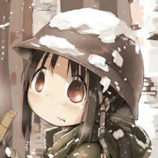 😳 74a754ec 애니메이션, 군인, 겨울, 눈, 군대 telegram sticker