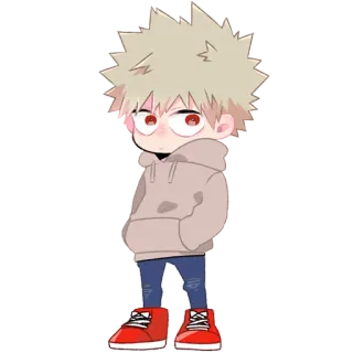 (@Tengen) Bakugou Katsuki whatsapp stickers